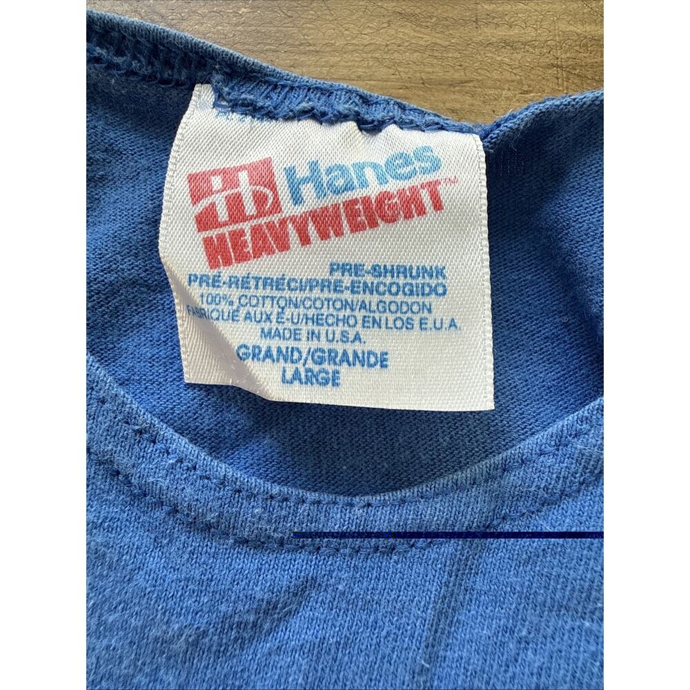 New York Mets 1993 Tank Top Hanes Heavyweight USA Made 100% Cotton Vintage - Picture 6 of 7
